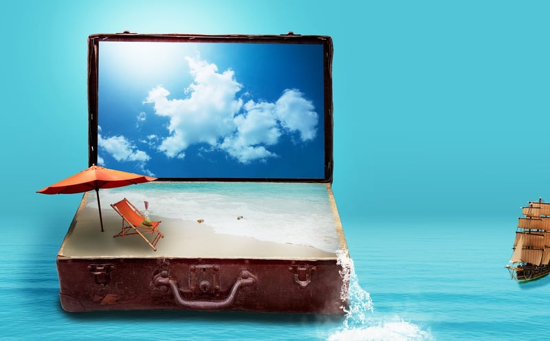 Traveler exploring new cultures